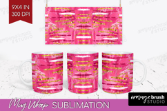 Brush Stroke Mug Wrap - Abstract Mug PNG Sublimation Product Image 1