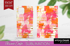 Brush Stroke Phone Case PNG - Abstract Case PNG Sublimation Product Image 1