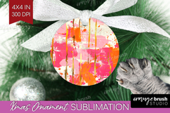 Brush Stroke Ornament PNG - Abstract PNG Sublimation Product Image 1