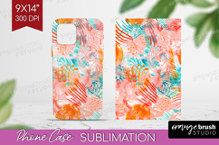 Brush Stroke Phone Case PNG - Abstract Case PNG Sublimation Product Image 1