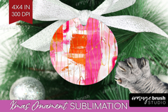 Brush Stroke Ornament PNG - Abstract PNG Sublimation Product Image 1