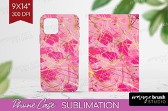 Brush Stroke Phone Case PNG - Abstract Case PNG Sublimation Product Image 1