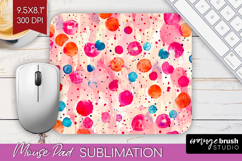 Brush Stroke Mouse Pad Sublimation - Abstract Mousepad PNG Product Image 1
