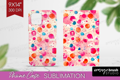 Brush Stroke Phone Case PNG - Abstract Case PNG Sublimation Product Image 1