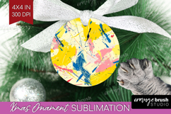 Brush Stroke Ornament PNG - Abstract PNG Sublimation Product Image 1