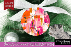 Brush Stroke Ornament PNG - Abstract PNG Sublimation Product Image 1