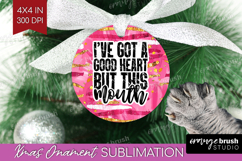 Sarcastic Quote Ornament PNG - Brush Stroke PNG Sublimation Product Image 1
