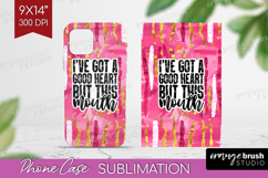 Sarcastic Quote Phone Case PNG - Brush Stroke Case PNG Product Image 1