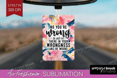Sarcastic Quote Air Freshener PNG - Brush Stroke PNG Product Image 1