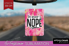 Sarcastic Quote Air Freshener PNG - Brush Stroke PNG Product Image 1