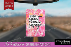 Sarcastic Quote Air Freshener PNG - Brush Stroke PNG Product Image 1
