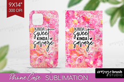 Sarcastic Quote Phone Case PNG - Brush Stroke Case PNG Product Image 1