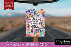Sarcastic Quote Air Freshener PNG - Brush Stroke PNG Product Image 1
