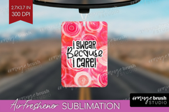 Sarcastic Quote Air Freshener PNG - Brush Stroke PNG Product Image 1