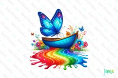 Butterfly Sublimation Clipart Product Image 3