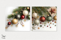 Christmas digital paper, background clipart Product Image 3