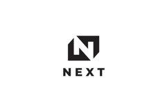 Next Letter N Logo Design Vector Template Product Image 3