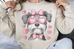 Valentine Dogs Heart Clipart PNG Product Image 1