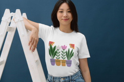 Modern Geometric Abstract Embroidery Design Pattern Product Image 3