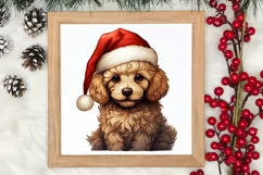 Christmas Dogs Sublimation Clipart, Christmas Dog Clipart Product Image 3