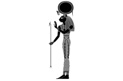 Bastet.Egyptian ancient symbol. Culture.Design element. Product Image 3