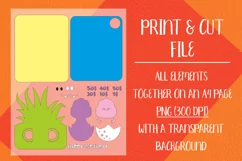 Tyrannosaurus Birthday Card | Money Holder Template Product Image 3