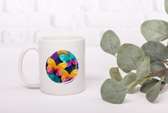 Cartoon Butterfly Illustration, Colorful Butterfly Print Product Image 3