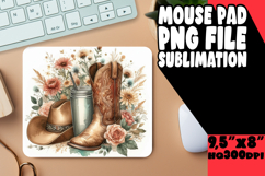 Unique Mouse Pad Design Ideas PNG, Western Product Image 1