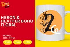 Heron &amp; Heather Boho Floral Monogram Product Image 1