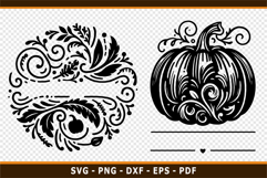 Fall Sign SVG, Pumpkin SVG, Thanksgiving SVG, Autumn Product Image 3