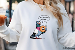 Nice bagel you got there. PNG Product Image 3
