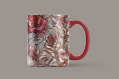 Soft Rose Floral Digital Paper Product Image 3