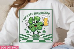 LET&#039;S GET SHAMROCKED PNG, ST PATRICKS DAY Drink Sub Product Image 3
