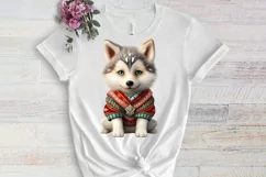 Christmas Dogs Sublimation Clipart, Christmas Dog Clipart Product Image 3