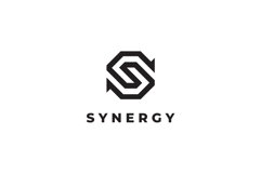 Synergy Letter S logo design vector template Product Image 3