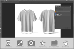 Oversized T-shirt Mockup Product Image 2