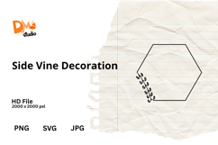 Side Vine Decoration Product Image 1