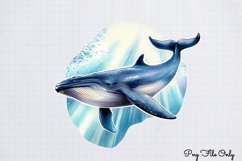 Whales Clipart design PNG Product Image 1
