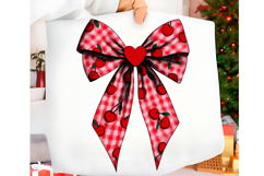 Valentine's Day Coquette Bow PNG Product Image 1