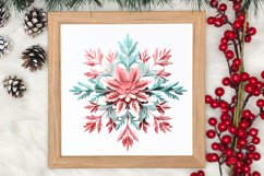 Pastel Christmas Shublimation Clipart, Pastel Christmas Clip Product Image 3