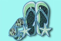 Flip-flops multilayer svg/beach sneakers SVG 3D layer Product Image 3