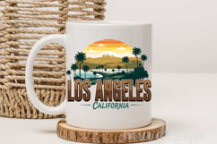 Los Angeles PNG, Hollywood Hills Palm Tree Sublimation Product Image 4