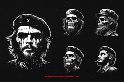 10 Bundle Dark Art Che Guevara Fighter revolution Military Product Image 5