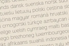 Morrow Minimal Monoline Sans Serif Font Product Image 3