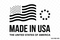 Made in USA Svg | 4th of july Svg | Svg Cut Files Product Image 1