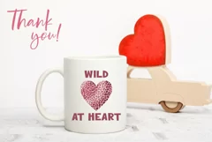 Valentine's Day Illustration Love Heart, Wild At Heart Png Product Image 3