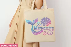 So mermazing PNG ,Mermaid Sublimation PNG Product Image 3