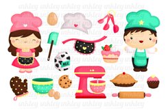 Bakery Studio Clipart - Cookie and Sweets Clip Art Product Image 2