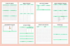 2027 Fit Life Journal | Fitness Planner & Healthy Lifestyle Product Image 3