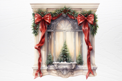 Christmas Dog Sublimation Clipart PNG Product Image 3